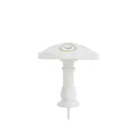 Крючок для штор CAPPIO KS033, d=98 мм, цвет белый с золотом, 2 шт