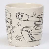 Набор кружка под раскраску &laquo;В подарок герою&raquo;, 300 мл