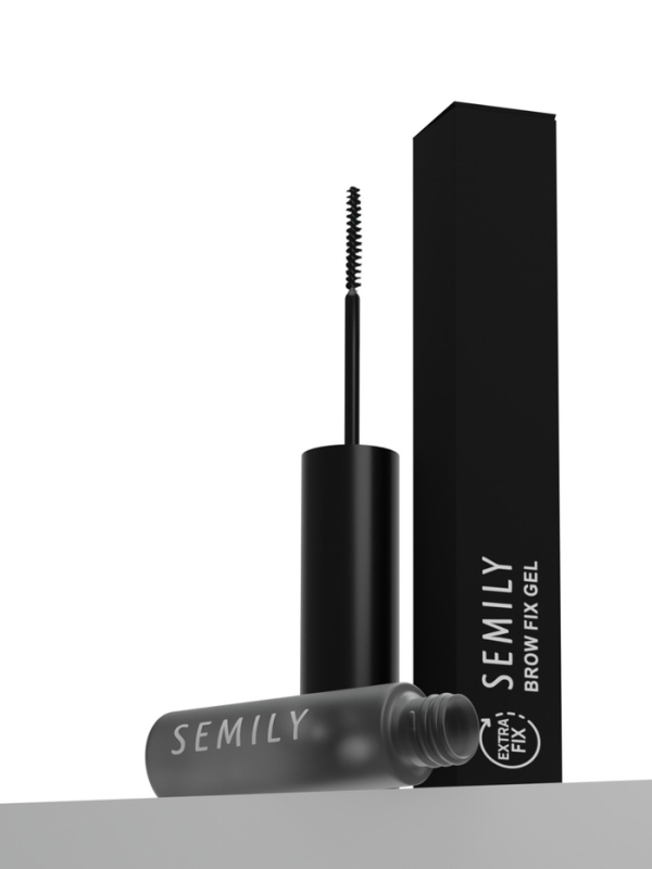 Гель для бровей EXTRA FIX Semily черный, 5 мл
