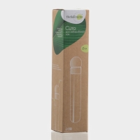 Сито для заваривания стеклянное с пробковой крышкой "Эко", 3х15 см