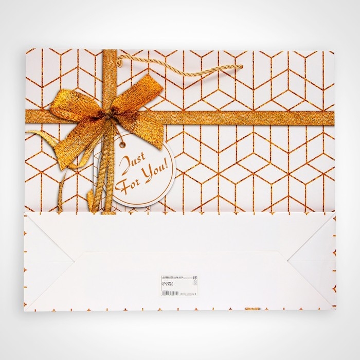 Пакет ламинированный &laquo;Бантик&raquo;,  38 &times; 32 &times; 12 см