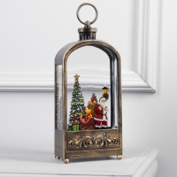 Светодиодная фигура «Фонарь с Дедом Морозом» 13 × 25.5 × 8 см, пластик, батарейки ААх3 (не в комплекте), USB, свечение тёплое белое Светодиодная фигура «Фонарь с Дедом Морозом» 13 × 25.5 × 8 см, пластик, батарейки ААх3 (не в комплекте), USB, свечение тёплое белое