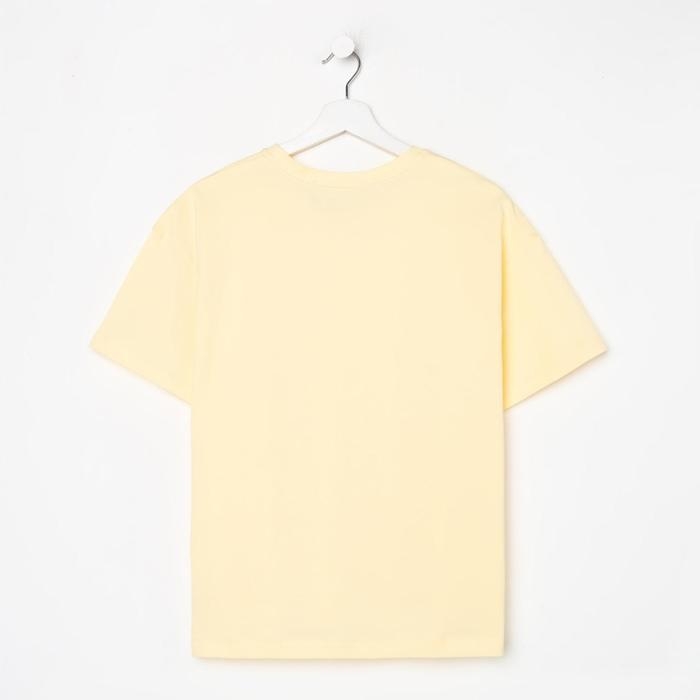 Футболка женская MIST basic, L-XL, жёлтый Футболка женская MIST basic, L-XL, жёлтый