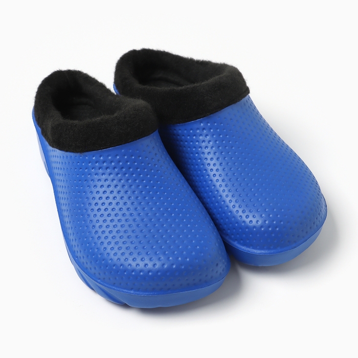 Сабо утепленные, размер 40/41, цвет синий Сабо утепленные, размер 40/41, цвет синий