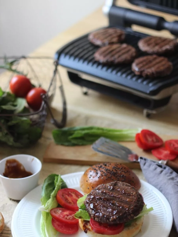 Умный гриль Optigrill+ GC716D12 с насадкой для вафель