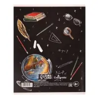 Тетрадь предметная 48 листов в клетку, Calligrata &laquo;Доска. Алгебра&raquo;, обложка мелованный картон