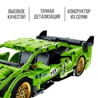 Конструктор гоночная машина GAO BO LE Mechanical Master, инерционный, 457 деталей, 6+