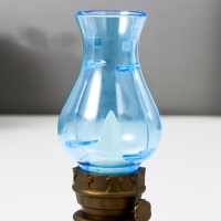 Ночник "Керосиновая лампа малая" свеча LED от батареек 3хLR44 5,5х5,5х14 см RISALUX Ночник "Керосиновая лампа малая" свеча LED от батареек 3хLR44 5,5х5,5х14 см RISALUX