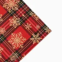 Бумага упаковочная крафтовая &laquo;Новогодняя&raquo;, 50 х 70 см
