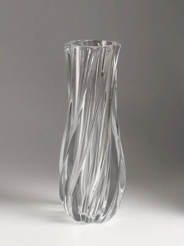 Ваза стекло настольная "Бьорг" 24,5х9 см, прозрачный