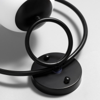 Бра "Сферум" Е27 40Вт черный 28х23х23см Бра "Сферум" Е27 40Вт черный 28х23х23см