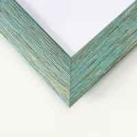 Фоторамка для фото 40х60 см "Luxe Elegance" пластик, морской, (пластик экран)