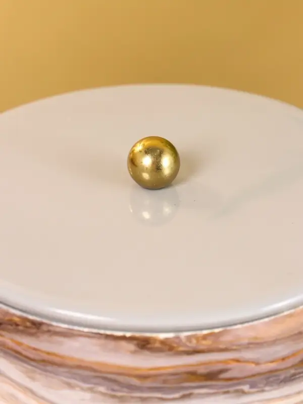 Конфетница с крышкой "Халва" 14х14х9 см