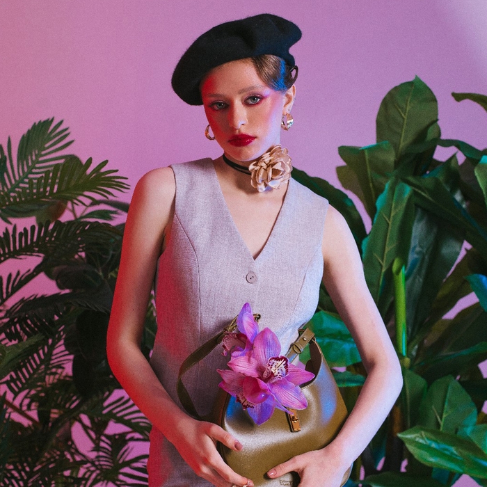 Серьги-кольца &laquo;Течение&raquo; поворот, цвет золото, d=3