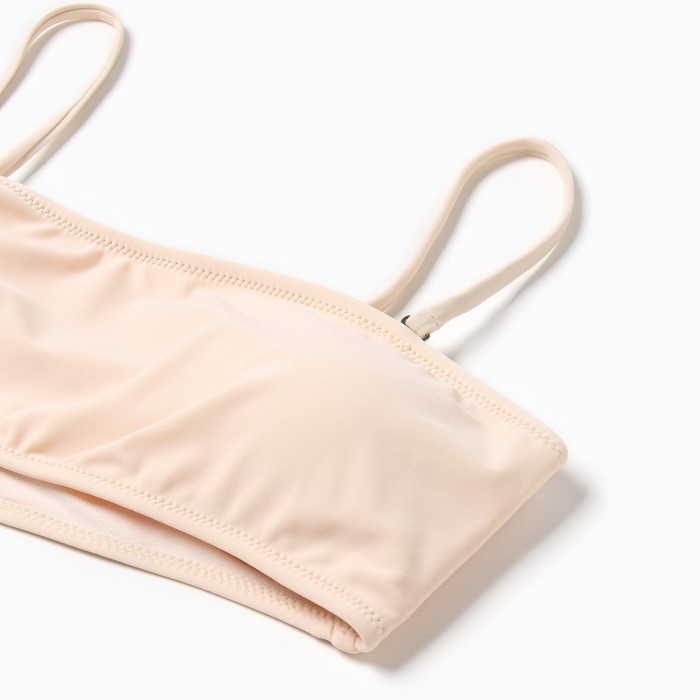 Купальник слитный женский MINAKU цвет молочный, размер 44