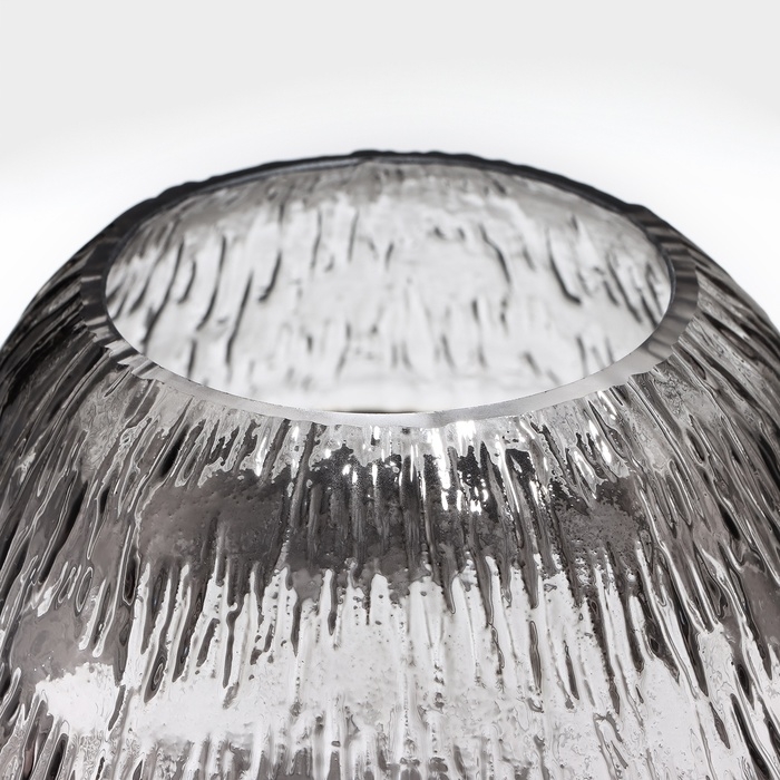 Ваза для цветов &laquo;Фьюжн&raquo; из прозрачного стекла 19 х 18,5 х 18,5 см