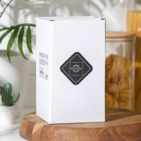 Банка стеклянная для сыпучих продуктов с бугельным замком Magistro &laquo;Эко&raquo;, 1,2 л, 10&times;20 см