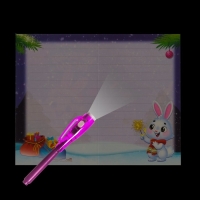 Набор для опытов &laquo;Волшебное письмо Деду Морозу: Кролик&raquo;