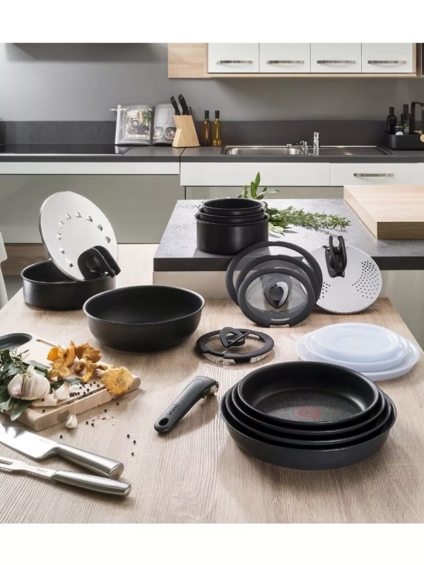 Стеклянная крышка Ingenio, 20 см, со складными ручками