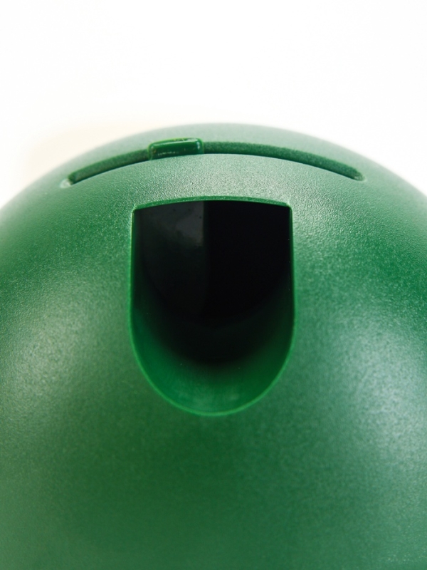 Игрушка-неваляшка с кошачьей мятой и пером "Авокадо", 15 см