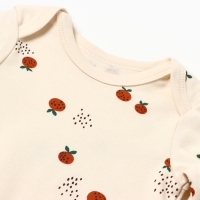 Боди с дл. рукавом Крошка Я Oranges р. 62-68, молочный Боди с дл. рукавом Крошка Я Oranges р. 62-68, молочный