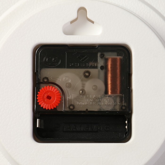 Часы настенные, для кухни Часы настенные, для кухни "Чайник и две чашки", бесшумные, 29 х 34 см, чёрные