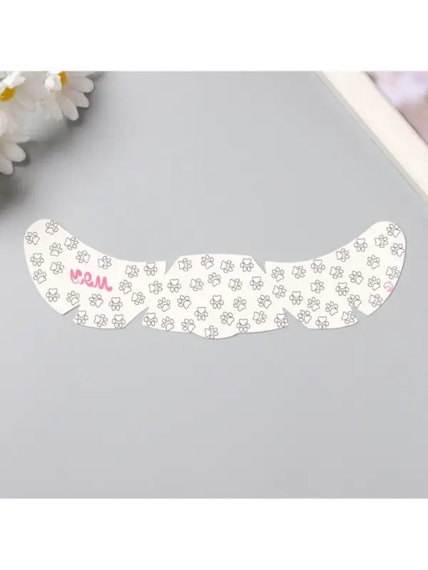 Переводная тату на тело чёрная &laquo;Веснушки. Кошачьи следы&raquo;, 16&times;5 см