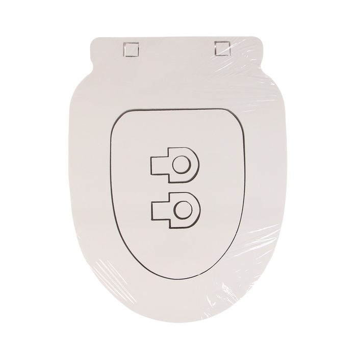 Сиденье для уличного туалета, с крышкой, 38 &times; 50 см, Стандарт, пенополистирол