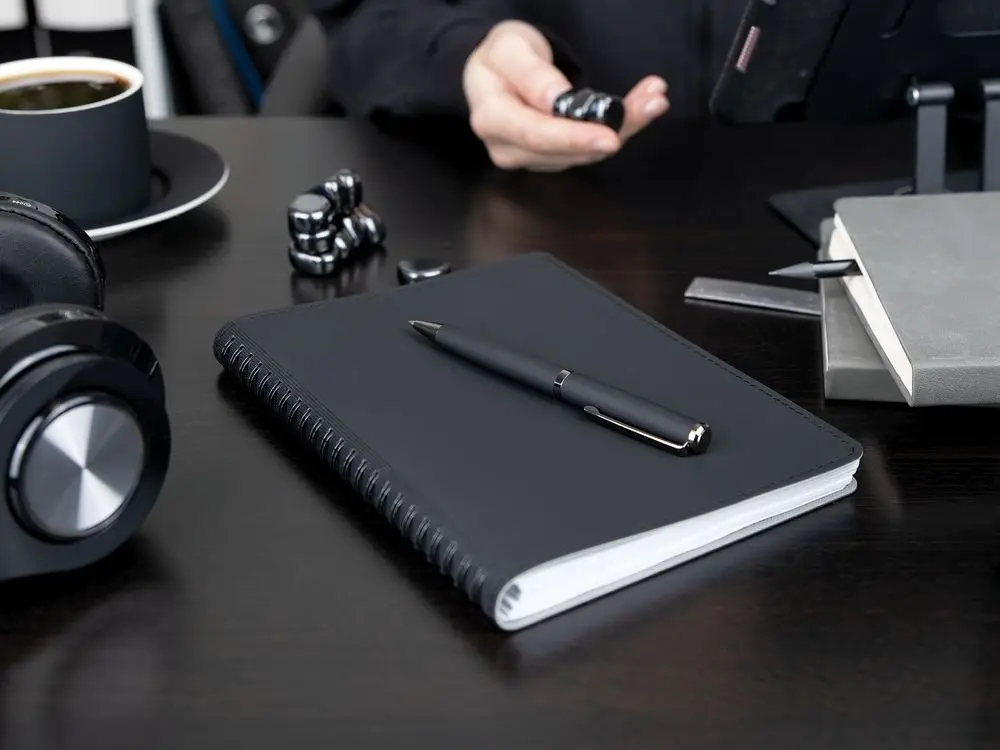 Ручка шариковая Inkish Gunmetal, серая