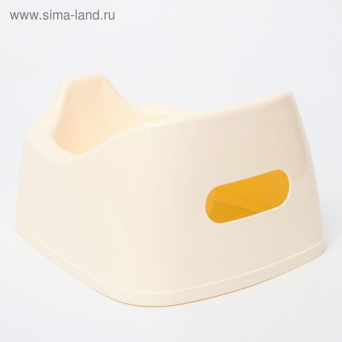 Горшок детский 27х22х15, цвет бежевый