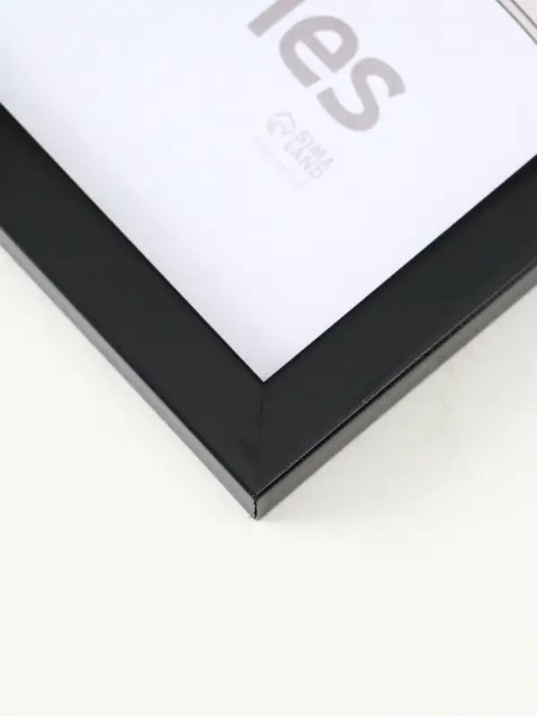 Фоторамка "Формат" 21х30 см,  с подножкой, набор 3 шт, (пластиковый экран), чёрный