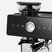 Кофейная станция кофеварка рожковая и кофемолка КТ-7577 Кофейная станция кофеварка рожковая и кофемолка КТ-7577