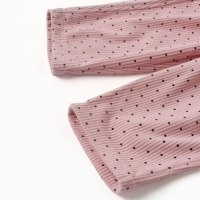 Брюки детские Крошка Я &laquo;Горошек&raquo;, рост 80-86 см, розовые