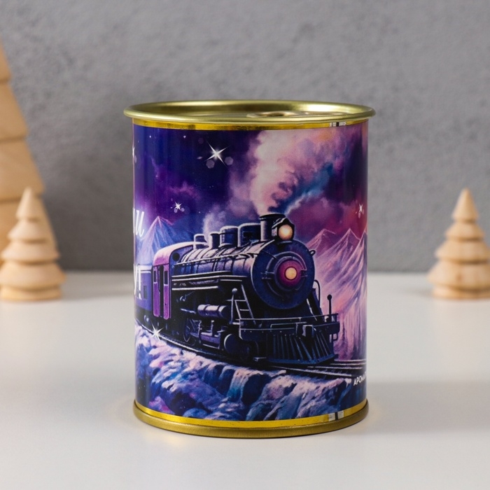 Подарочные носки в банке &laquo;На пути к успеху&raquo;, (внутри ароматизированные носки мужские, цвет чёрный), кола