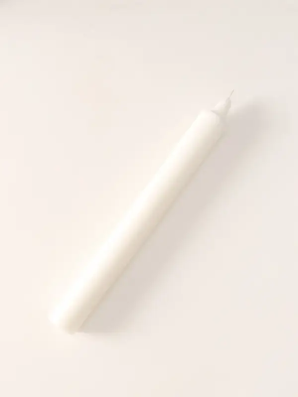 Свеча парафиновая хозяйственная, 2.4&times;21 см, 80 г, без аромата
