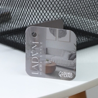 Корзинка универсальная LaDо́m, 26,5&times;25,5&times;18 см, цвет чёрный