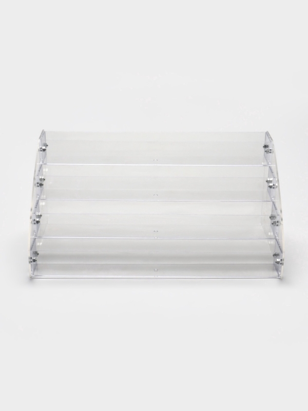 Подставка под лаки 4 этажа, 31,3&times;14,4&times;18,3 см, оргстекло 2 мм
