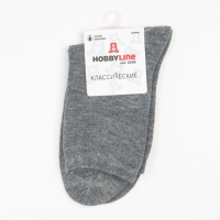 Носки женские, цвет серый, размер 36-40