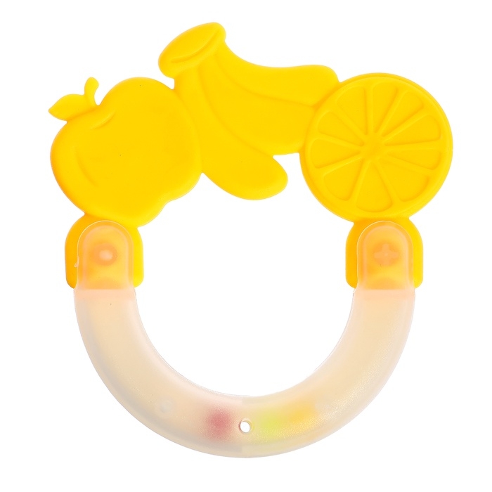 Набор погремушек с прорезывателем для зубов &laquo;Фруктики. Яблоко&raquo;, 4 шт