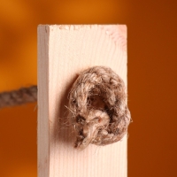 Набор кашпо деревянных 2 в 1 (25.5&times;15&times;30; 20&times;12&times;23 см) "Аром", ручка канат, Натуральная сосн 1006000