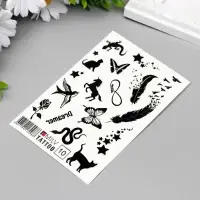 Татуировка на тело "Dreamer" 10х15 см