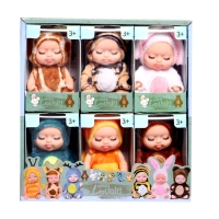 Набор пупсов "Мини зоопарк", 6шт Набор пупсов "Мини зоопарк", 6шт