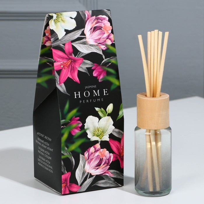 Диффузор ароматический &laquo;Home perfume&raquo;, аромат жасм.ин, 30 мл.