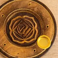 Подставка под благовония "Чакра" дерево 10 см