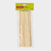 Палочки-дюбели для кондитерских изделий Доляна, 20 см, набор 18-20 шт, бамбук