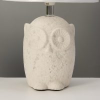 Настольная лампа "Майа" 1х40Вт Е14 белый 20х20х32,5см