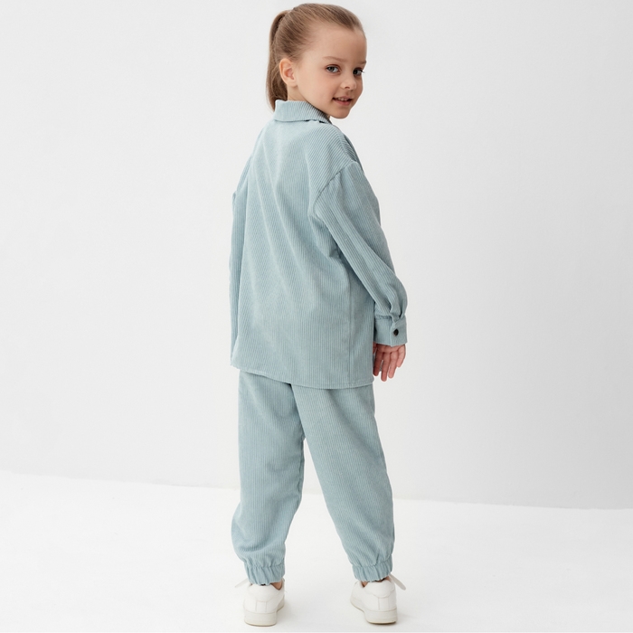 Костюм детский KAFTAN "Velvet", р. 30 (98-104), голубой