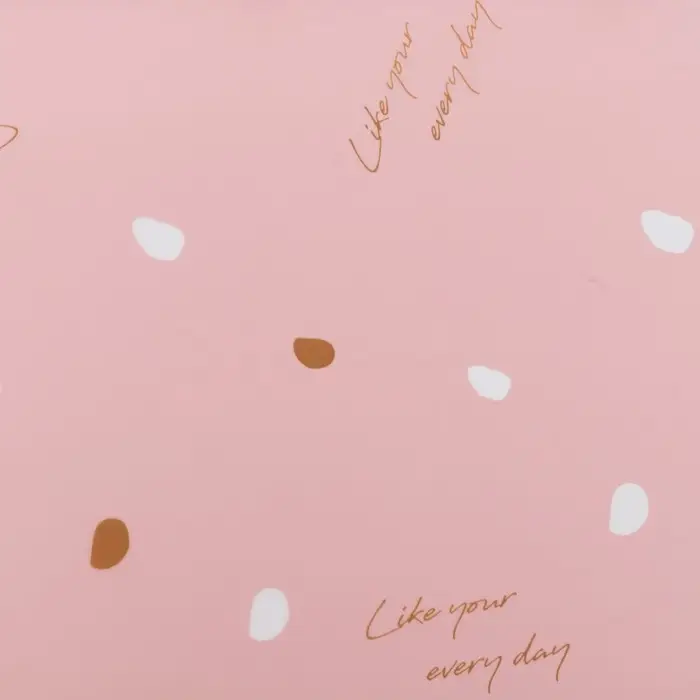 Пленка матовая для цветов, пудра, 57&times;57 см &plusmn;5% см