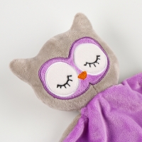 Набор подарочный: Комфортер 27 см + плед 71х125 см, &laquo;Сова&raquo;