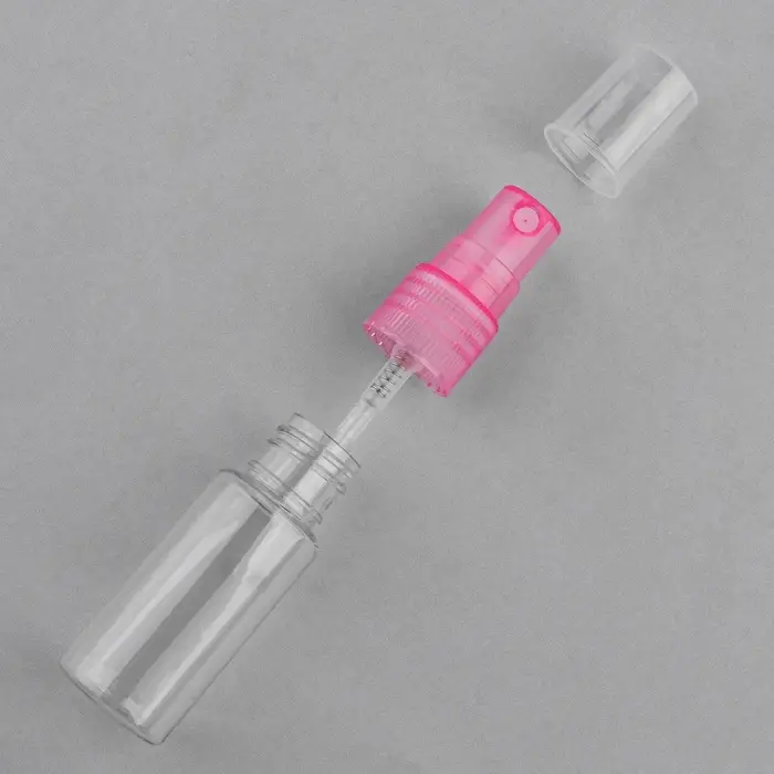 Бутылочка для хранения, с распылителем, 20 мл, МИКС, прозрачная